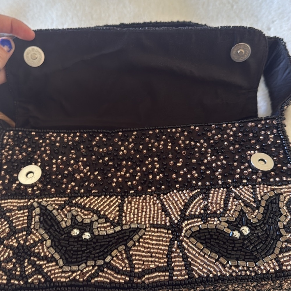 Handcrafted in India Beaded Bat Halloween Bag Tik Tok Viral RARE New Release NWT - Picture 6 of 12